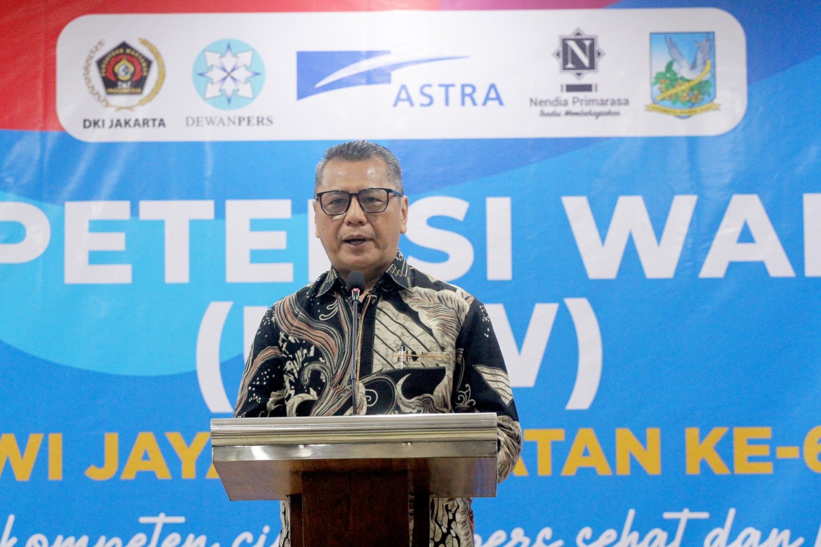 Portal Berita Indonesia dan Dunia Terkini Hari Ini, Update Harian Terbaru, Terlengkap, Tajam, Aktual dan Berimbang. UKW PWI Jaya Angkatan ke-66 Resmi Dibuka, Wali Kota Jakpus: Wartawan Harus Sajikan Informasi Akurat - Teropong Rakyat