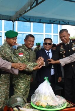 Upacara HUT TNI ke-81 di Yahukimo Berjalan Khidmat di Lapangan Abyu