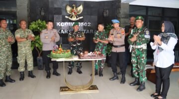 Semarak HUT ke-81 TNI, Polres Pelabuhan Tanjung Priok Perkuat Sinergitas TNI-Polri
