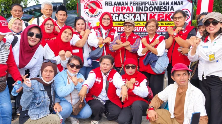 Satu Hari, Satu Suara, Satu Tekad! RPA Indonesia Bersatu Depan KPK — Tegas Tuntut Tersangka & Hukuman Mati Bagai Pengkorup Tanah Rakyat
