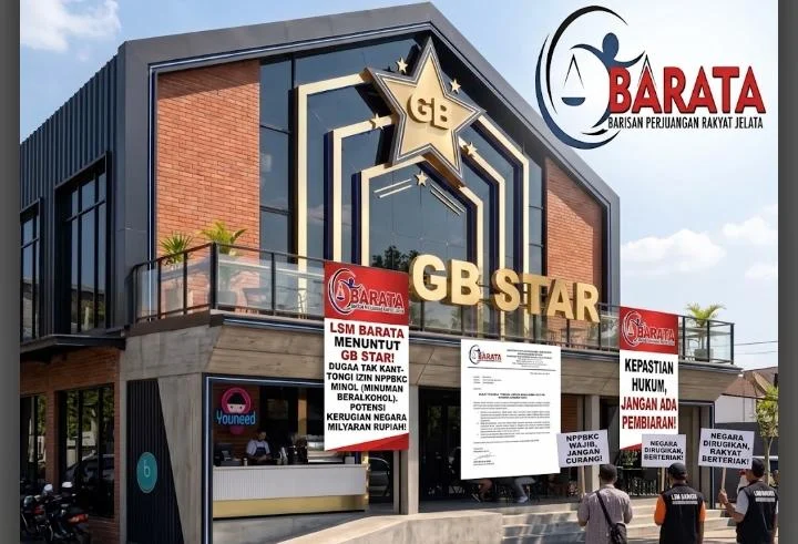 Portal Berita Indonesia dan Dunia Terkini Hari Ini, Update Harian Terbaru, Terlengkap, Tajam, Aktual dan Berimbang. Jual Miras Tanpa NPPBKC! BARATA Somasi GB Star Resto & Cafe, Diduga Rugikan Negara Miliaran Rupiah - Teropong Rakyat