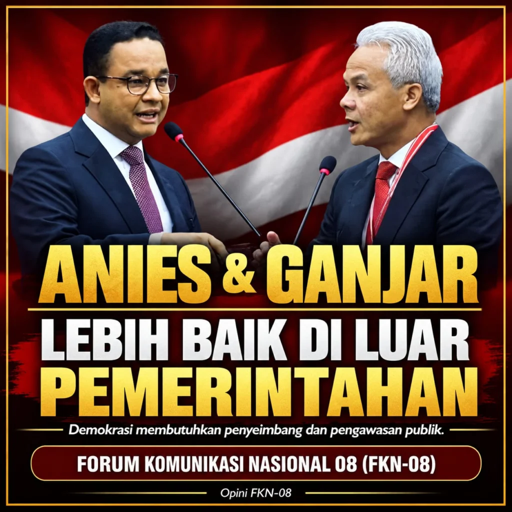 FKN-08: Tidak Semua Rival Politik Harus Masuk Kabinet Prabowo, Demokrasi Membutuhkan Penyeimbang - Teropong Rakyat