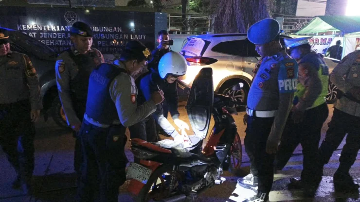 Polres Pelabuhan Tanjung Priok Gelar Patroli Cipta Kondisi Strongpoint, Antisipasi Cegah Gangguan Kamtibmas