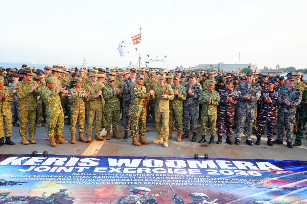 Latgabma Keris Woomera 2026 Resmi Dimulai, TNI–ADF Siap Perkuat Interoperabilitas - Teropong Rakyat