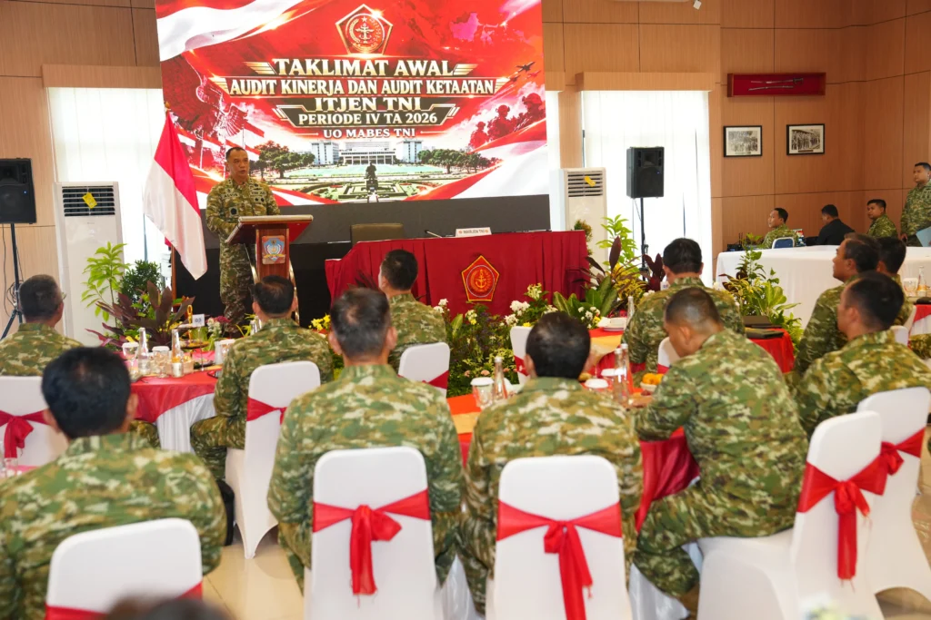 Portal Berita Indonesia dan Dunia Terkini Hari Ini, Update Harian Terbaru, Terlengkap, Tajam, Aktual dan Berimbang. Itjen TNI Perkuat Pengawasan, Kawal Akuntabilitas Program dan Anggaran - Teropong Rakyat