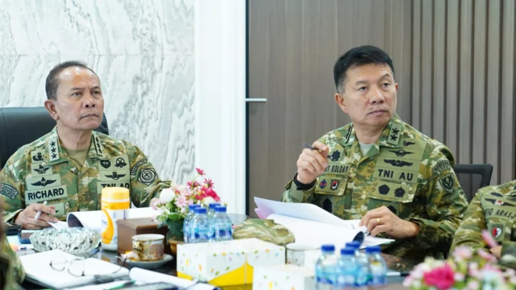 Kasum TNI Pimpin Rakor Penanganan Karhutla dan Teknologi Modifikasi Cuaca