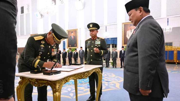 Rotasi Jabatan Strategis TNI, Dua Jenderal TNI Emban Amanah Baru