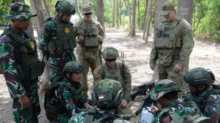 Jinakkan Bahan Peledak, Prajurit Zeni TNI-Australia Integrasikan Pemahaman Taktis