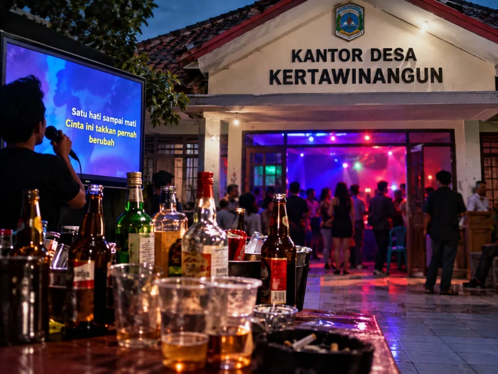 Portal Berita Indonesia dan Dunia Terkini Hari Ini, Update Harian Terbaru, Terlengkap, Tajam, Aktual dan Berimbang. PWHI Desak Bupati Indramayu Usut Dugaan Penyalahgunaan Gedung Desa Kertawinangun Untuk Ajang Karaoke dan Pesta Miras - Teropong Rakyat