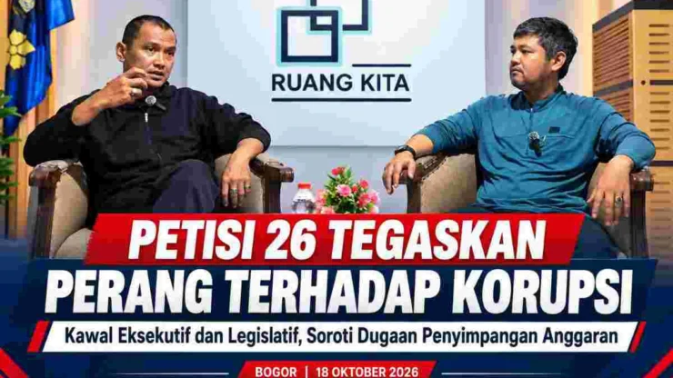 Alarm Antikorupsi Berbunyi! PETISI 26 Kawal Kekuasaan dan Soroti Dugaan Penyimpangan Anggaran di kabupaten Bogor
