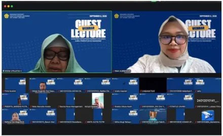 Visiting Professor UPN Veteran Jatim Ajak Mahasiswa Mengkritisi Tantangan Bisnis dan Isu ESG