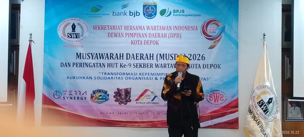 Portal Berita Indonesia dan Dunia Terkini Hari Ini, Update Harian Terbaru, Terlengkap, Tajam, Aktual dan Berimbang. Iskandar: SWI Depok Harus Jurdil dalam Menyampaikan Aspirasi dan Hak-Hak Masyarakat - Teropong Rakyat
