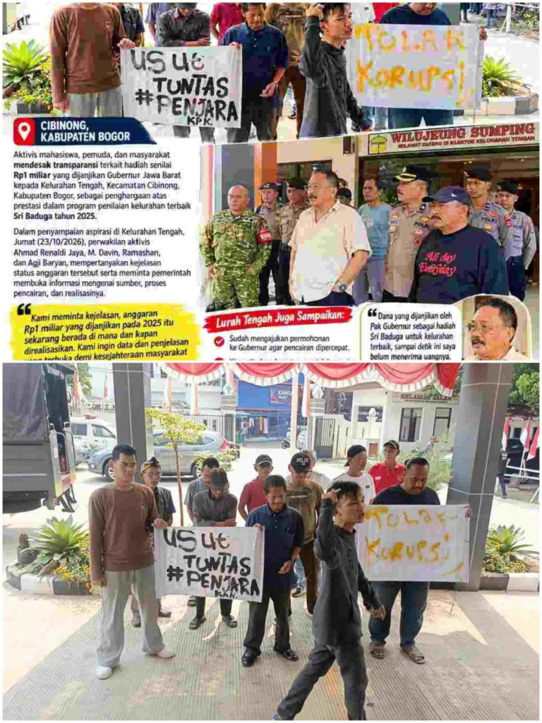 Dijanjikan Hadiah Rp1 Miliar, Kelurahan Tengah Mengaku Belum Menerima Dana - Teropong Rakyat