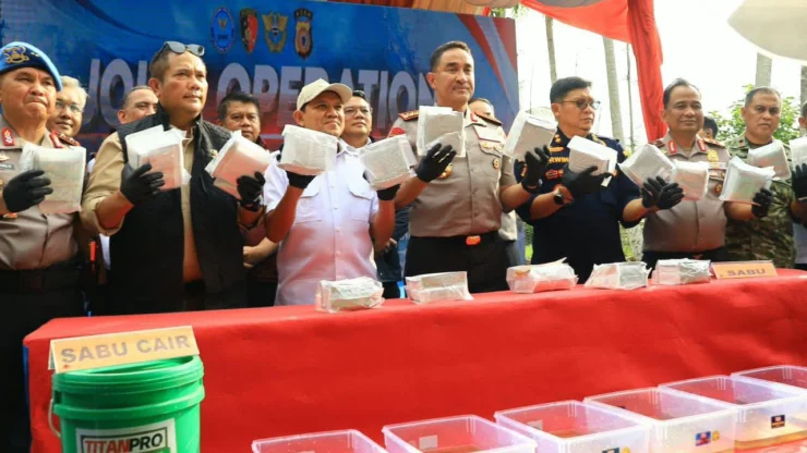 Kapolri: Tim Gabungan Sita Hampir 1,2 Ton Sabu dari Laboratorium Gelap di Aceh