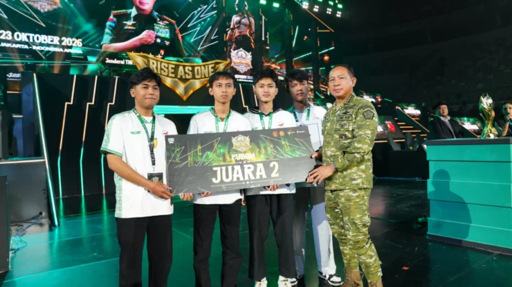 Portal Berita Indonesia dan Dunia Terkini Hari Ini, Update Harian Terbaru, Terlengkap, Tajam, Aktual dan Berimbang. Panglima TNI Tutup Esports Championship 2026, Tekankan Sportivitas dan Kebersamaan