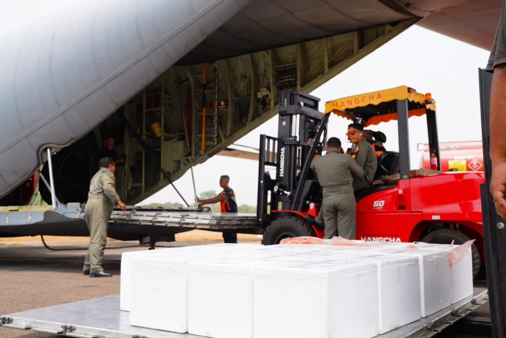 Dukung OMC Karhutla, TNI Terbangkan Total 9,5 Ton Bahan Semai dari Posko Halim - Teropong Rakyat