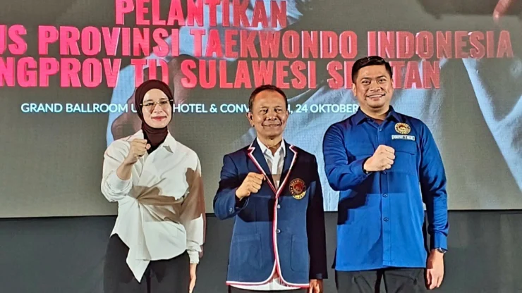 Ketum PBTI Jenderal TNI Richard Tampubolon Lantik Ketua Pengprov Taekwondo Indonesia Sulawesi Selatan Periode 2026–2030