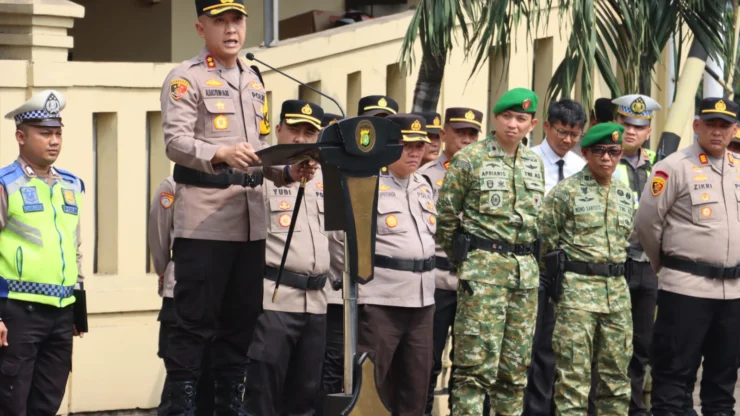 Polres Pelabuhan Tanjung Priok, Gelar Apel Operasi Patuh Jaya 2026, Sasaran Keselamatan Berlalu Lintas