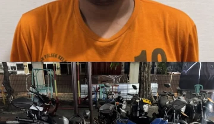 Amankan Terduga Pelaku Curanmor, Polsek Kelapa Dua Sita Kunci T Hingga Sajam