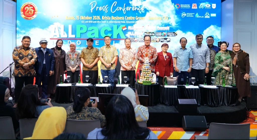ALLPack Indonesia 2026 Libatkan 42 Negara, Industri Kemasan Bidik Peluang Bisnis Global - Teropong Rakyat