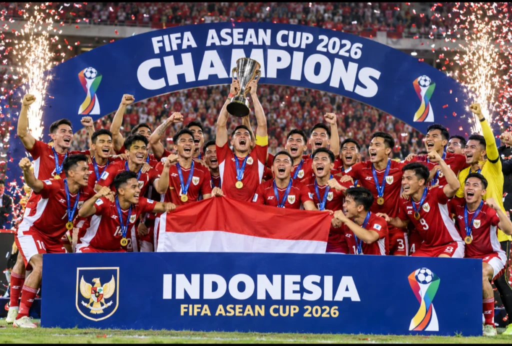 Timnas Indonesia Juara FIFA ASEAN Cup 2026, Ranking FIFA Tetap di Posisi 117 Dunia - Teropong Rakyat