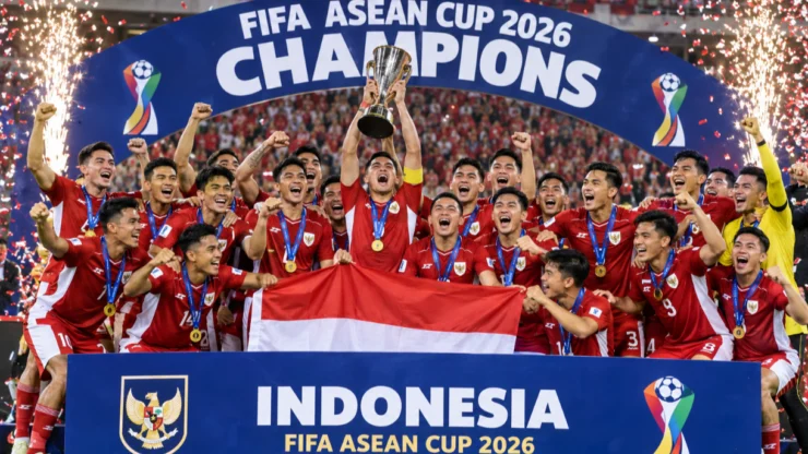 Timnas Indonesia Juara FIFA ASEAN Cup 2026, Ranking FIFA Tetap di Posisi 117 Dunia
