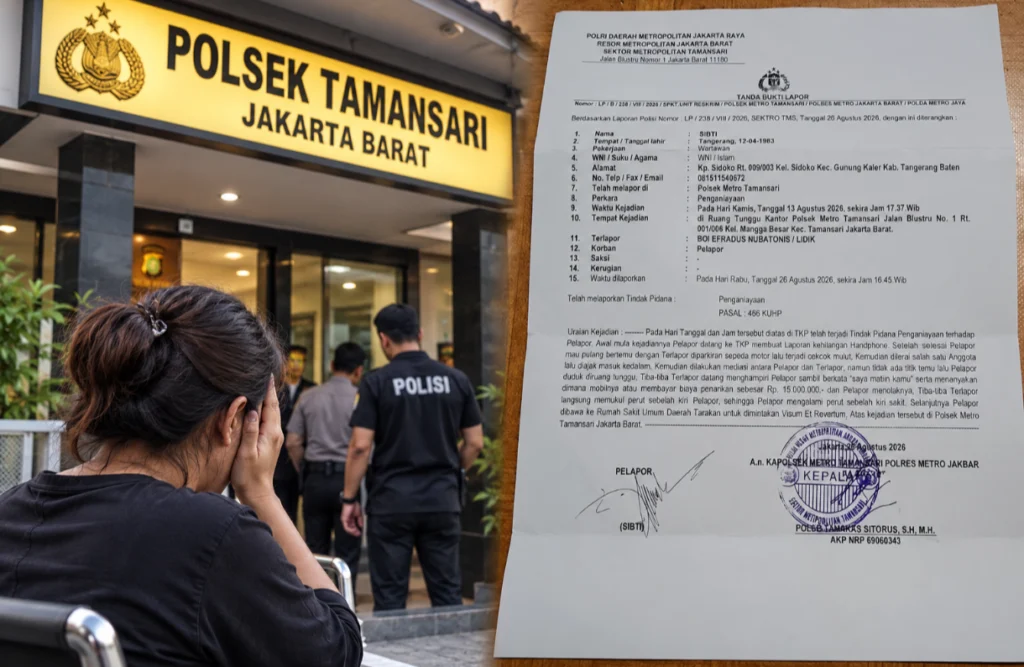 Portal Berita Indonesia dan Dunia Terkini Hari Ini, Update Harian Terbaru, Terlengkap, Tajam, Aktual dan Berimbang. Penanganan Laporan Dugaan Penganiayaan di Tamansari Disorot, Pelapor Menanti Kejelasan - Teropong Rakyat