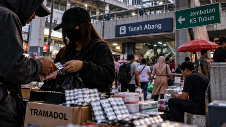 Penjualan Tramadol di Tanah Abang Diduga Kembali Marak, Nama Sejumlah Terduga Muncul
