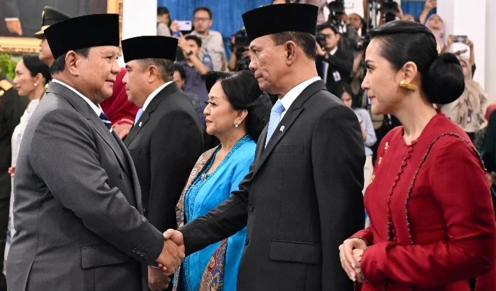 Panglima TNI Hadiri Pelantikan Pejabat Strategis, Perkuat Penyelenggaraan Pemerintahan