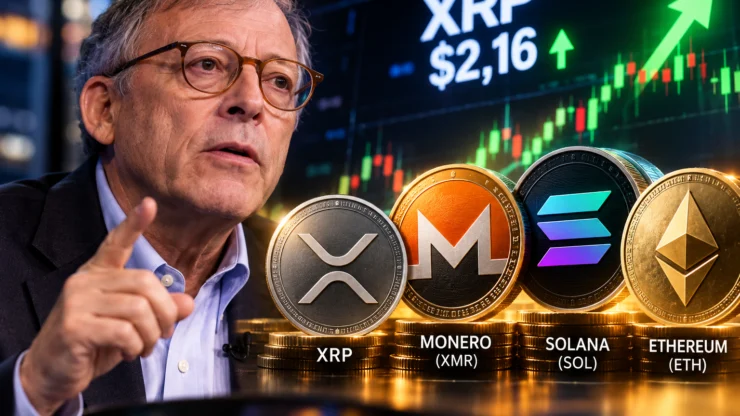 Peter Brandt Ungkap 4 Kripto Pilihan, XRP Dibayangi Tekanan Jual
